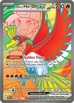 Carte Ho-Oh ex d'Ethan