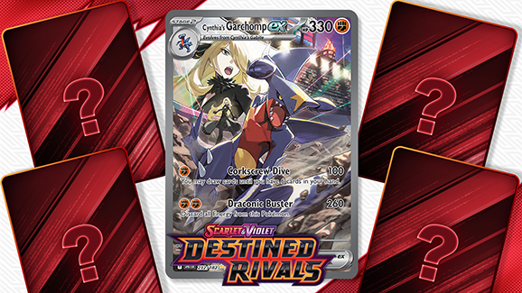Extension Pokémon TCG Rivalités Destinées : Cynthia, Arven et plus dans la nouvelle extension